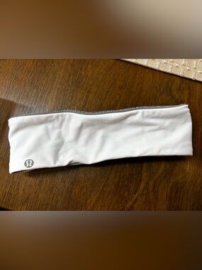lululemon athletica White Performance Headband